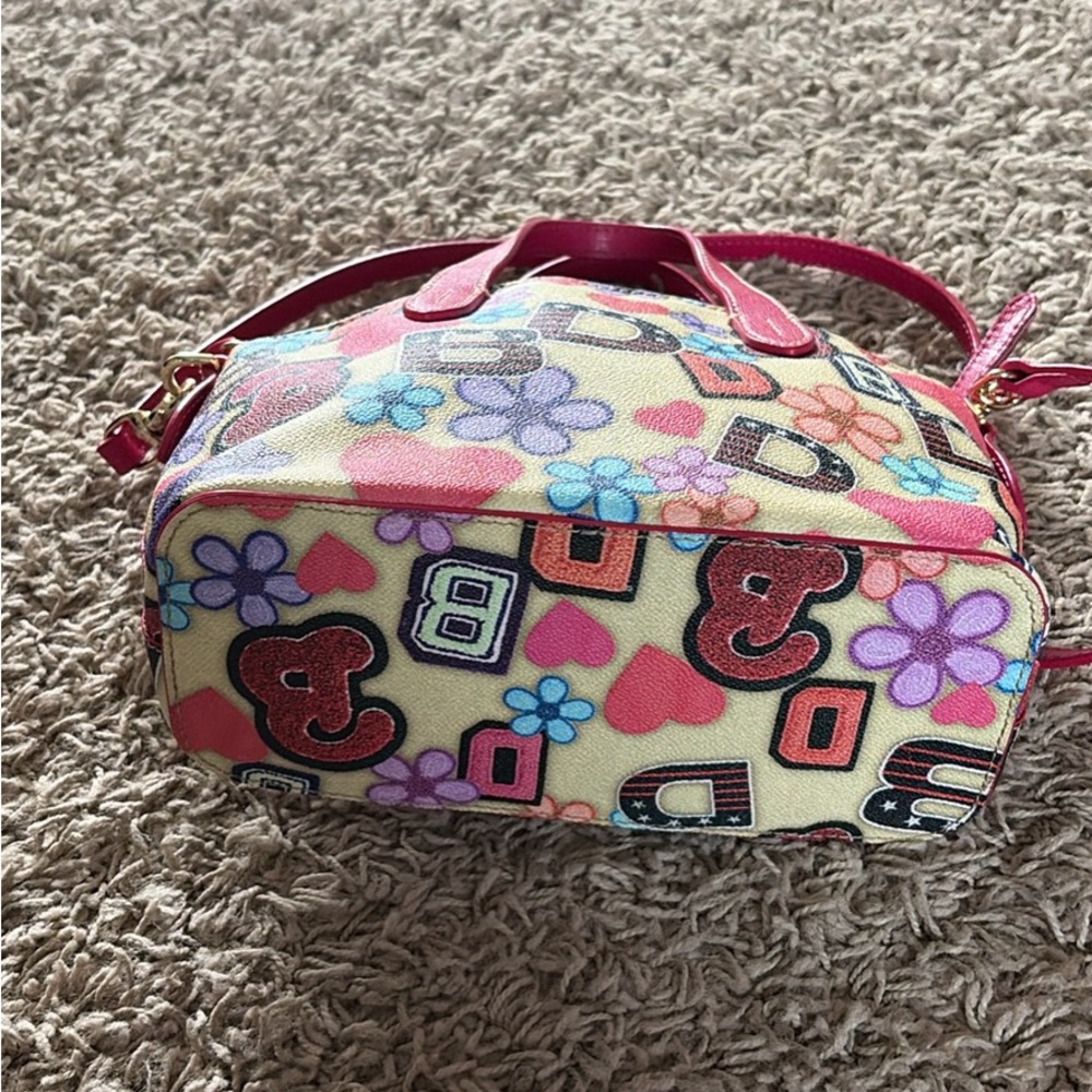 Dooney & Bourke Euc Rare Authentic Ruby Crossbody… - image 2